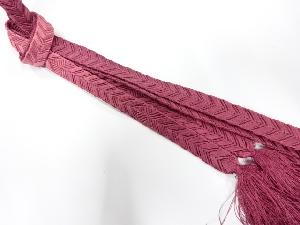 正絹　手組帯締め